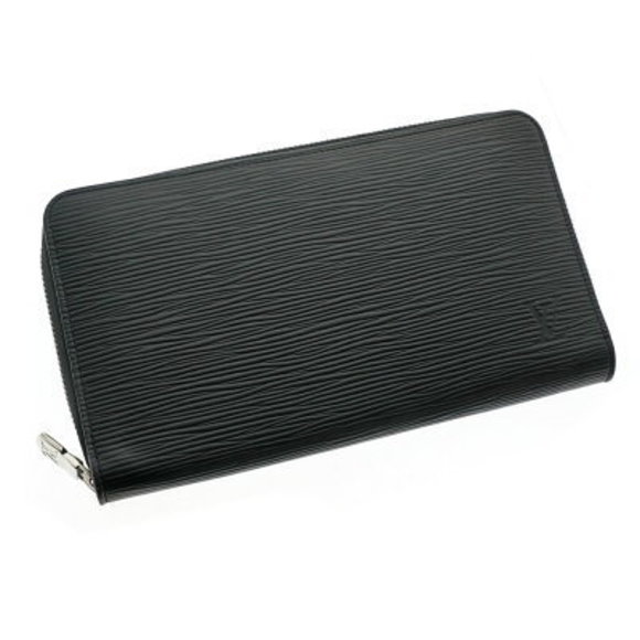 Gucci Long Wallet Zip Leather Sherry Black Green Red - Picture 1 of 9